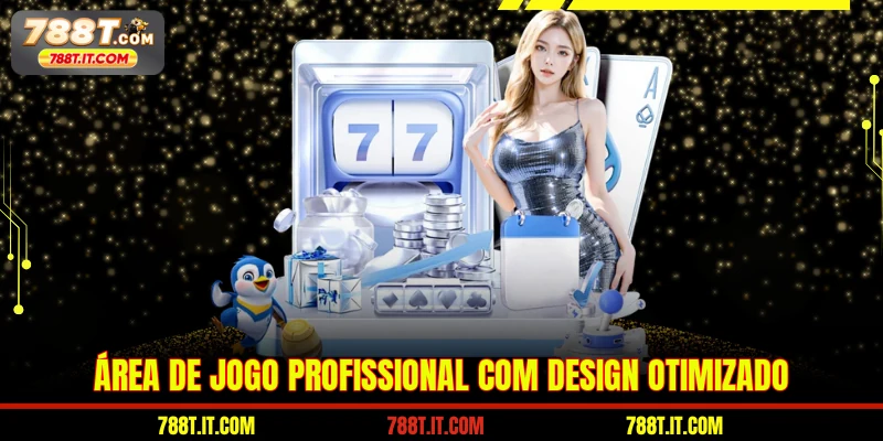 Área de jogo profissional com design otimizado