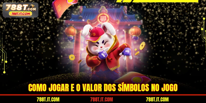 Como jogar e o valor dos símbolos no jogo